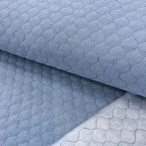 Prešívaná látka JEANS blue