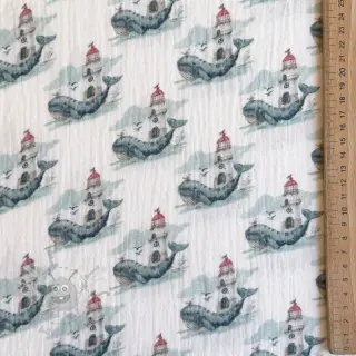 Dubbelgaas/mousseline Sweeties design En