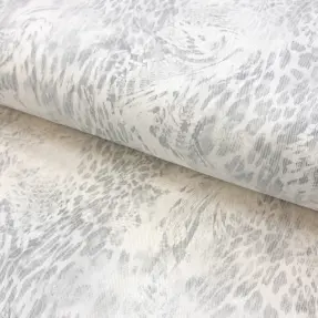 JEANS DENIM HEAVY Animal printed offwhite