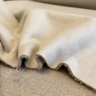 Mantelstof TEDDY LAMMY beige