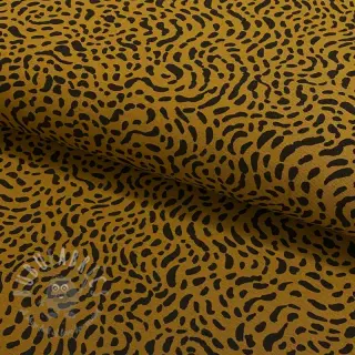 Tricot Dots and shapes olive