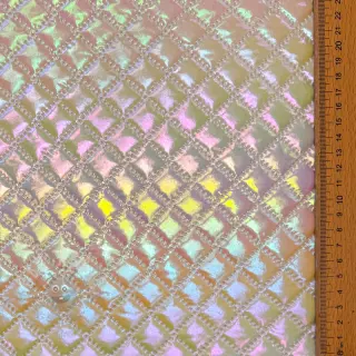 Gewatteerde stof Fancy diamonds offwhite