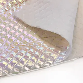 Prešívaná látka Fancy diamonds offwhite