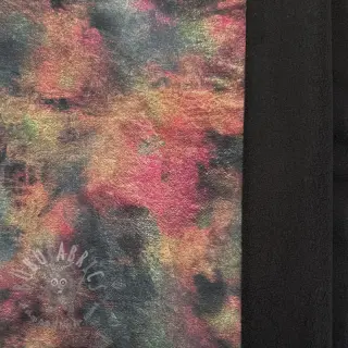 Softshell winter Abstract anthracite digital print