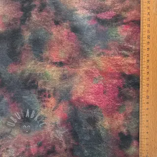 Softshell winter Abstract anthracite digital print
