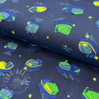 Tricot NEON Bumper cars midnight blue