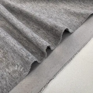Tricot BRUSHED RIB grey