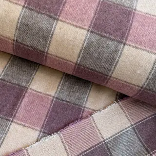 Látka na kostým YARN DYED BRUSHED Check blush
