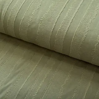 Bavlnená látka JACQUARD Stripes army green
