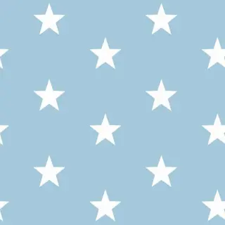 Bavlnená látka Stars light blue