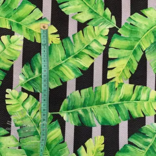 Decoratiestof met teflonbehandeling TROPICAL LEAF GARDEN