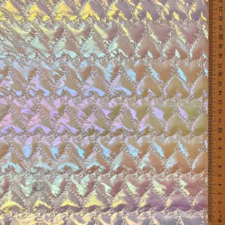 Gewatteerde stof Fancy hearts baby pink