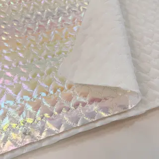 Gewatteerde stof Fancy hearts baby pink