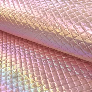 Gewatteerde stof Fancy diamonds light pink