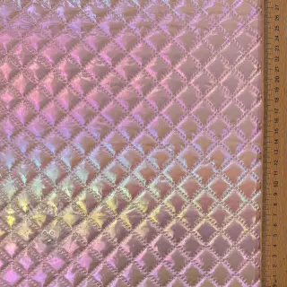 Gewatteerde stof Fancy diamonds light pink