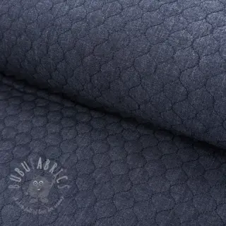 Gewatteerde stof JEANS marine