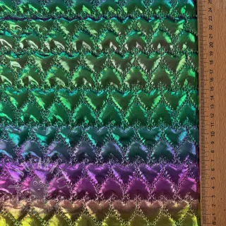 Gewatteerde stof Fancy hearts multi