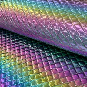 Gewatteerde stof Fancy diamonds multi