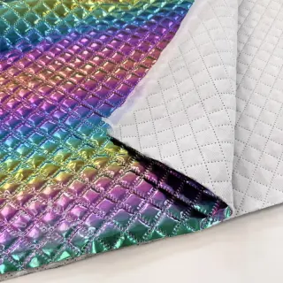 Gewatteerde stof Fancy diamonds multi