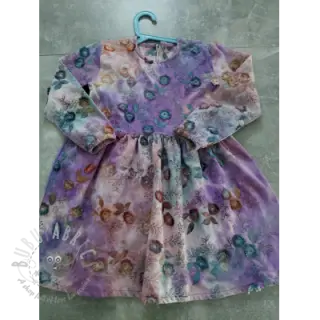 Babyrib cord TIE DYE 21W Catchy design D