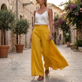Linnen SORONA ochre