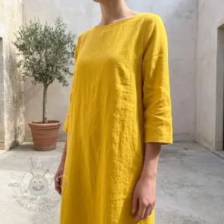 Linnen SORONA ochre