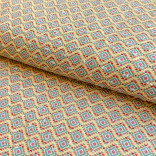 Bavlnená látka DOBBY Aztec digital print