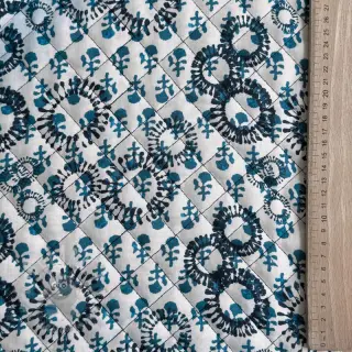 Katoenen stof QUILT DOUBLE SIDED Square design C
