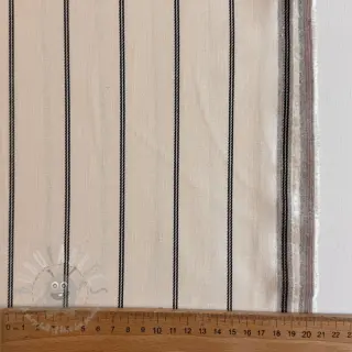 Linnen met viscose Pin black