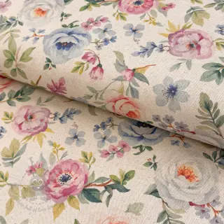 Decoratiestof Linenlook Romance digital print