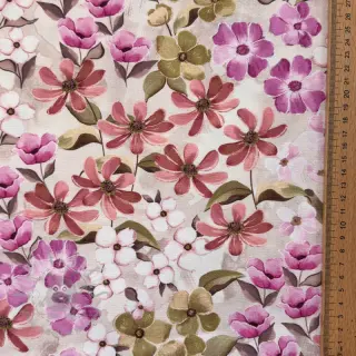 Decoratiestof Floralia pink digital print