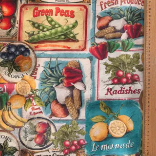 Decoratiestof Vegetables digital print