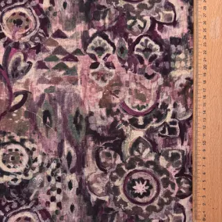 Decoratiestof Abstract burgundy digital print