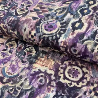 Decoratiestof Abstract purple digital print