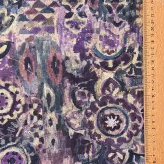 Decoratiestof Abstract purple digital print