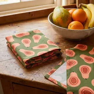 Dekoračná látka Fruits design B