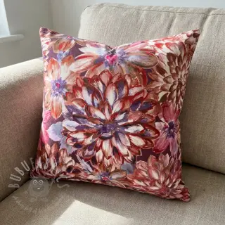 Decoratiestof Peony orange digital print