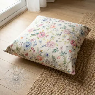 Decoratiestof Linenlook Romance digital print