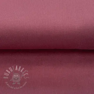 Babyrib cord dark rose