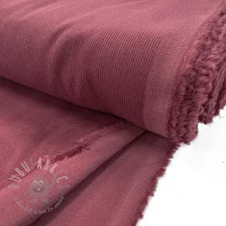 Babyrib cord dark rose