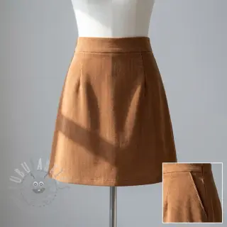 Babyrib cord caramel