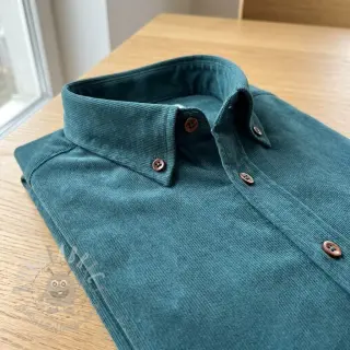 Babyrib cord teal