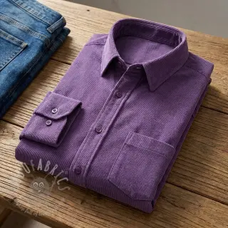 Babyrib cord lavender