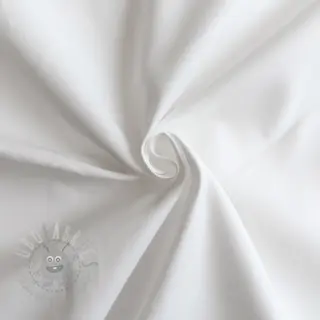 Katoenen stof TWILL Mango white