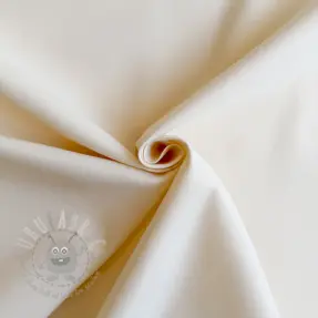 Katoenen stof TWILL Mango ecru