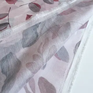 Lyocell s ľanom a hodvábom Retro Flowers design B