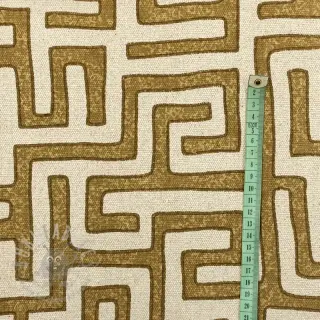 Decoratiestof RAFFIA ocre