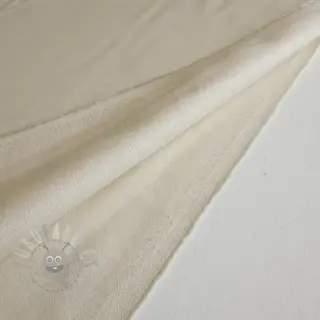Viscose met linnen BUBBLY ecru