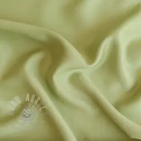 Viscose met linnen BUBBLY lime cream