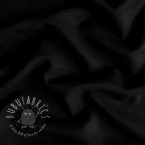 Viscose met linnen BUBBLY black